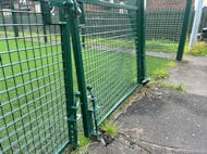 Damaged Mesh Fence Bolton 4